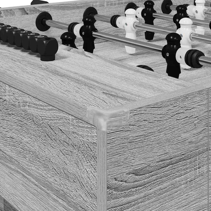 Mază de Fotbal 2 pcs Gri Sonoma 146,5 x 74 x 85 cm - WALTI WALTI