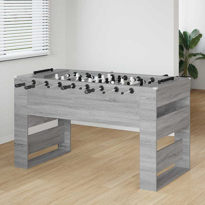 Mază de Fotbal 2 pcs Gri Sonoma 146,5 x 74 x 85 cm - WALTI WALTI