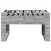Mază de Fotbal 2 pcs Gri Sonoma 146,5 x 74 x 85 cm - WALTI WALTI