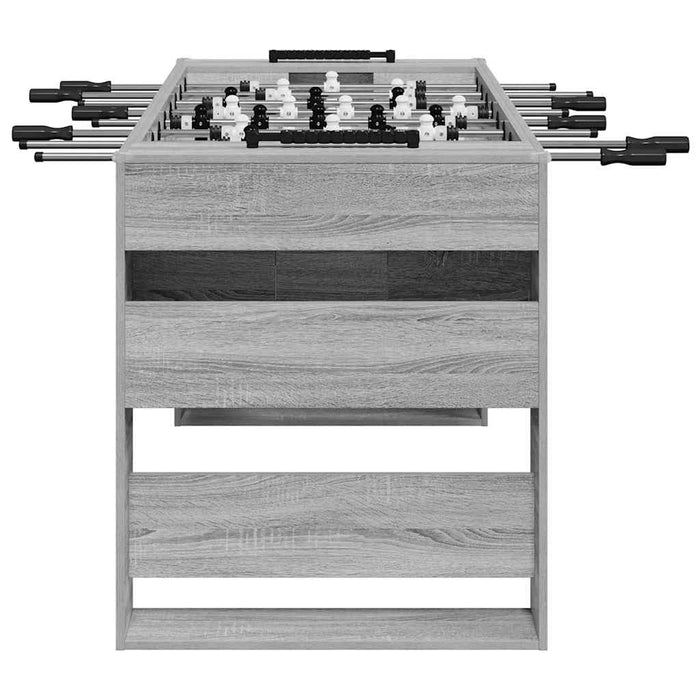Mază de Fotbal 2 pcs Gri Sonoma 146,5 x 74 x 85 cm - WALTI WALTI