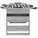Mază de Fotbal 2 pcs Gri Sonoma 146,5 x 74 x 85 cm - WALTI WALTI