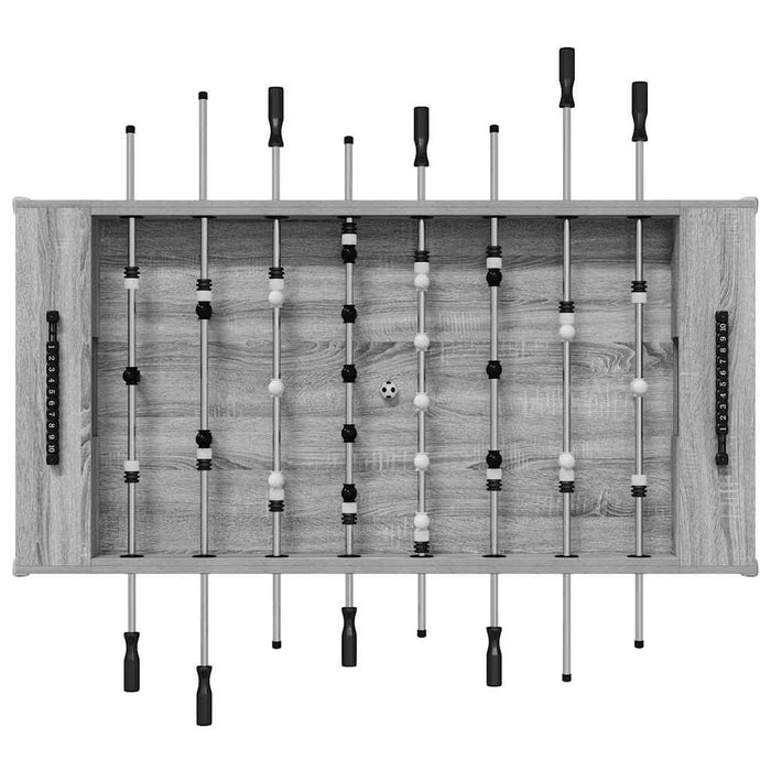 Mază de Fotbal 2 pcs Gri Sonoma 146,5 x 74 x 85 cm - WALTI WALTI