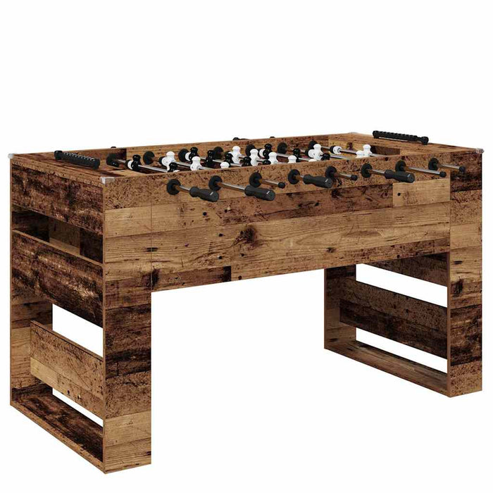 Mază de Fotbal 2 pcs Lemn vechi 146,5 x 74 x 85 cm - WALTI WALTI