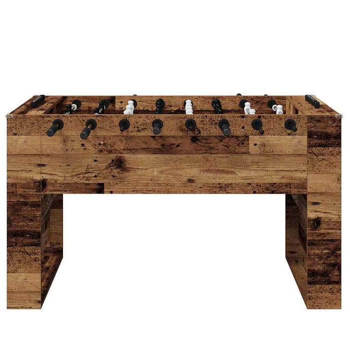 Mază de Fotbal 2 pcs Lemn vechi 146,5 x 74 x 85 cm - WALTI WALTI