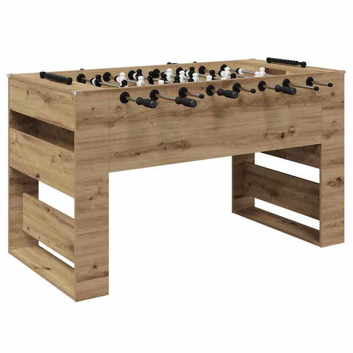 Mază de Fotbal 2 pcs Stejar Artizanal 146,5 x 74 x 85 cm - WALTI WALTI