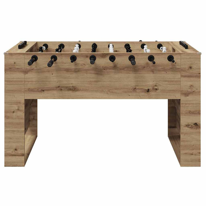 Mază de Fotbal 2 pcs Stejar Artizanal 146,5 x 74 x 85 cm - WALTI WALTI
