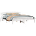 Cadru de pat cu headboard Alb 200 x 200 cm Lemn masiv de pin - WALTI WALTI