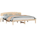 Cadru de pat cu headboard Maro 180 x 200 cm Lemn masiv de pin - WALTI WALTI