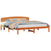 Cadru de pat cu headboard Maro 180 x 200 cm Lemn masiv de pin - WALTI WALTI