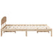 Cadru de pat cu headboard Maro 120 x 200 cm Lemn masiv de pin - WALTI WALTI