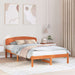Cadru de pat cu headboard Maro 120 x 200 cm Lemn masiv de pin - WALTI WALTI