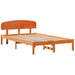 Cadru de pat cu headboard Maro 120 x 190 cm Lemn masiv de pin - WALTI WALTI