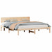 Cadru de pat cu headboard natural 180 x 200 cm - WALTI WALTI