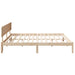 Cadru de pat cu headboard natural 180 x 200 cm - WALTI WALTI