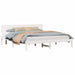 Cadru de pat cu headboard Alb 180 x 200 cm - WALTI WALTI