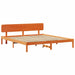 Cadru de pat cu headboard Maroniu cerat 180 x 200 cm - WALTI WALTI