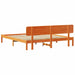Cadru de pat cu headboard Maroniu cerat 180 x 200 cm - WALTI WALTI