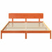 Cadru de pat cu headboard Maroniu cerat 180 x 200 cm - WALTI WALTI