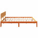 Cadru de pat cu headboard Maroniu cerat 180 x 200 cm - WALTI WALTI