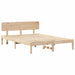 Cadru de pat cu headboard natural 150 x 200 cm - WALTI WALTI