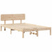 Cadru de pat cu headboard natural 140 x 190 cm - WALTI WALTI
