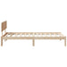 Cadru de pat cu headboard natural 90 x 200 cm - WALTI WALTI
