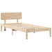 Cadru de pat cu headboard natural 90 x 190 cm - WALTI WALTI
