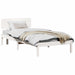 Cadru de pat cu headboard Alb 90 x 190 cm - WALTI WALTI