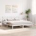 Cadru de pat cu headboard Alb 180 x 200 cm Lemn masiv de pin - WALTI WALTI