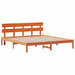 Cadru de pat cu headboard Maro 180 x 200 cm Lemn masiv de pin - WALTI WALTI