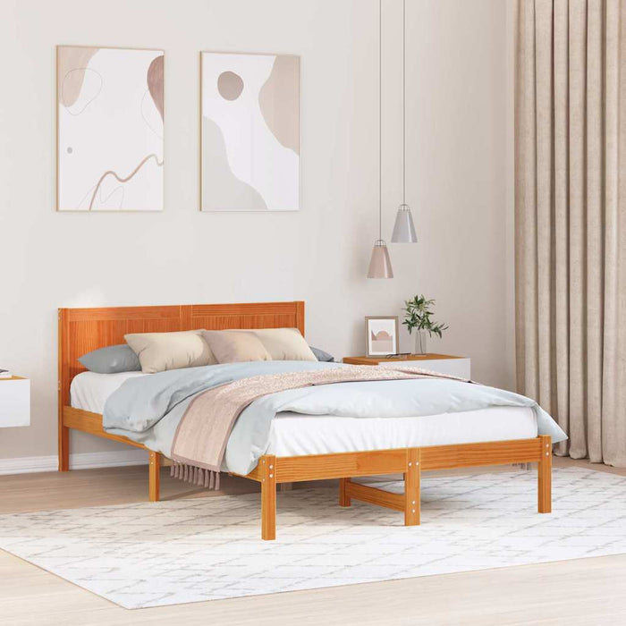Cadru de pat Maro 120 x 200 cm Lemn masiv de pin - WALTI WALTI