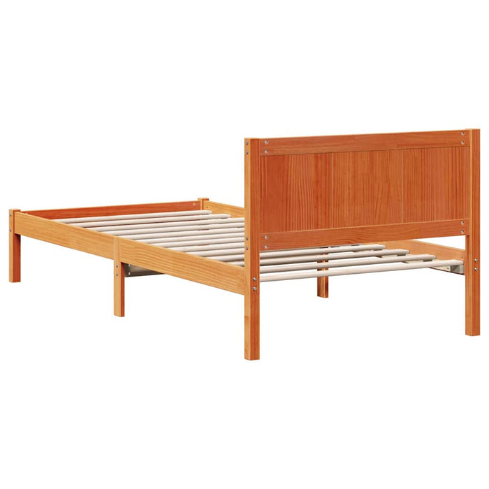 Cadru de pat Maro 90 x 190 cm Lemn masiv de pin WALTI