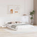 Cadru de pat Alb 160 x 200 cm lemn - WALTI WALTI