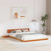 Cadru de pat cu headboard cu depozitare Maro 140 x 200 cm lemn - WALTI WALTI