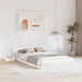 Cadru de pat cu headboard cu depozitare Maro 135 x 190 cm lemn - WALTI WALTI
