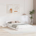 Cadru de pat Alb 120 x 190 cm lemn - WALTI WALTI