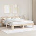 Cadru de pat cu headboard Maro 200 x 200 cm - WALTI WALTI