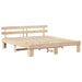 Cadru de pat cu headboard Maro 200 x 200 cm - WALTI WALTI