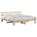 Cadru de pat cu headboard Maro 200 x 200 cm - WALTI WALTI