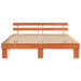 Cadru de pat cu headboard Maro 200 x 200 cm - WALTI WALTI