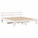 Cadru de pat cu headboard Alb 180 x 200 cm - WALTI WALTI