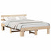 Cadru de pat cu headboard Maro 160 x 200 cm - WALTI WALTI