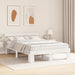 Cadru de pat cu headboard Alb 140 x 200 cm - WALTI WALTI