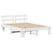 Cadru de pat cu headboard Alb 140 x 200 cm - WALTI WALTI