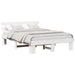 Cadru de pat cu headboard Alb 140 x 200 cm - WALTI WALTI