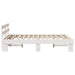 Cadru de pat cu headboard Alb 140 x 200 cm - WALTI WALTI