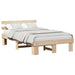 Cadru de pat cu headboard Maro 120 x 200 cm - WALTI WALTI