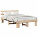 Cadru de pat cu headboard Maro 135 x 190 cm - WALTI WALTI