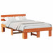 Cadru de pat cu headboard Maro 135 x 190 cm - WALTI WALTI