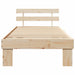 Cadru de pat cu headboard Maro 90 x 200 cm - WALTI WALTI